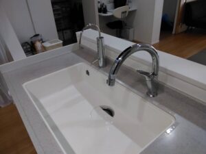 静岡キッチン取付け隊　タッチレス水栓への取替　施工後